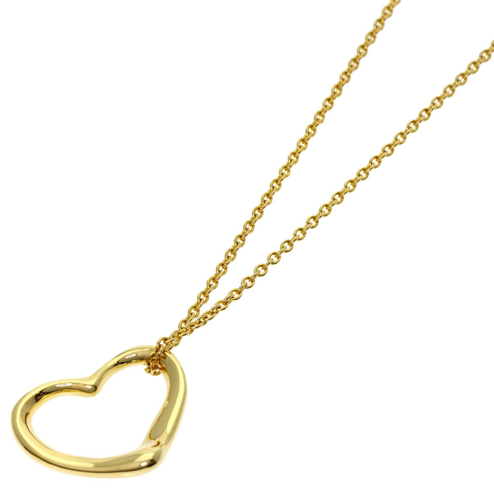 TIFFANY 18k Gold Heart Necklace